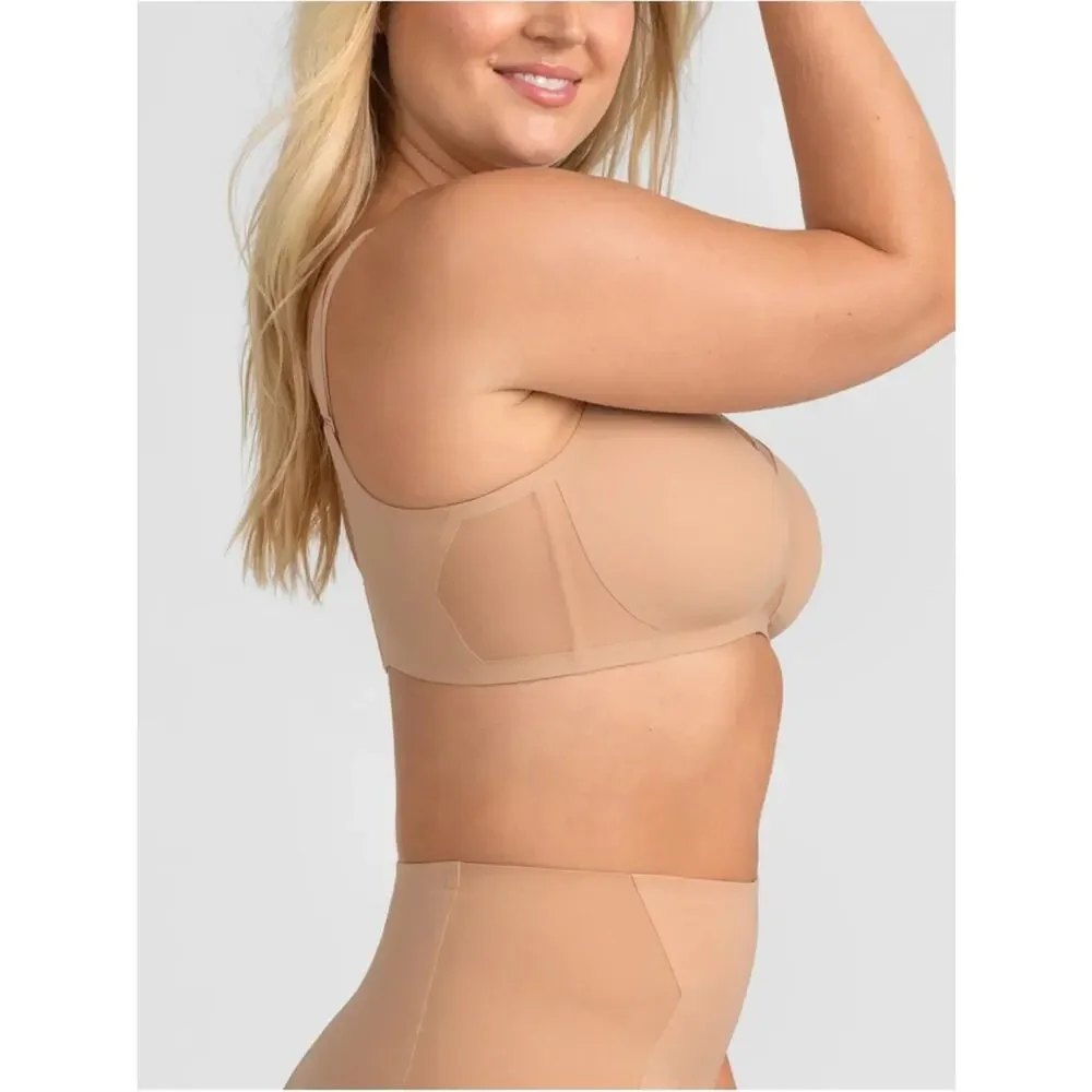 NWOT Honeylove Crossover Bra Size 36D/DD(E)